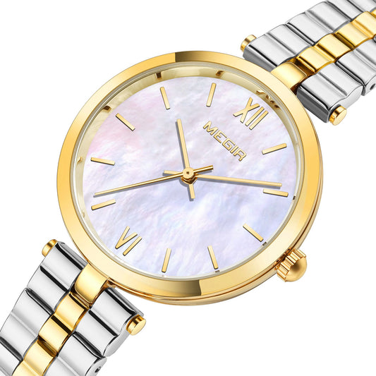 MEGIR RF-85112 Ladies Mother of Pearl Watch