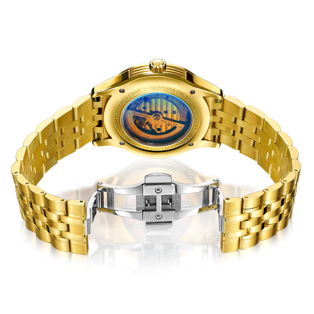MEGIR RF-62055 Open Heart Automatic Watch