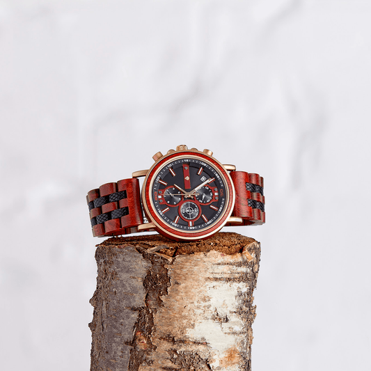 The Redwood – Wood Chronograph Watch for Men