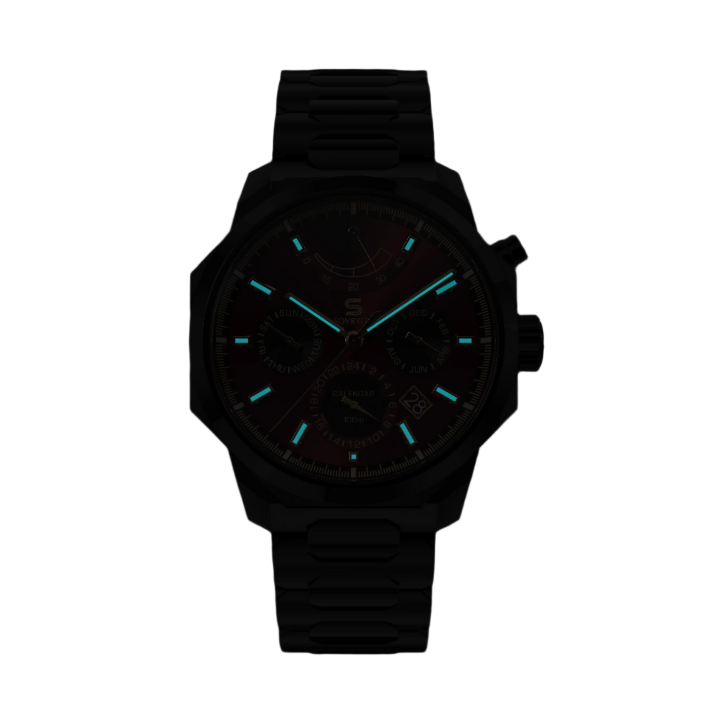 SOVRYGN Calendar Midnight Edition – Automatic Watch