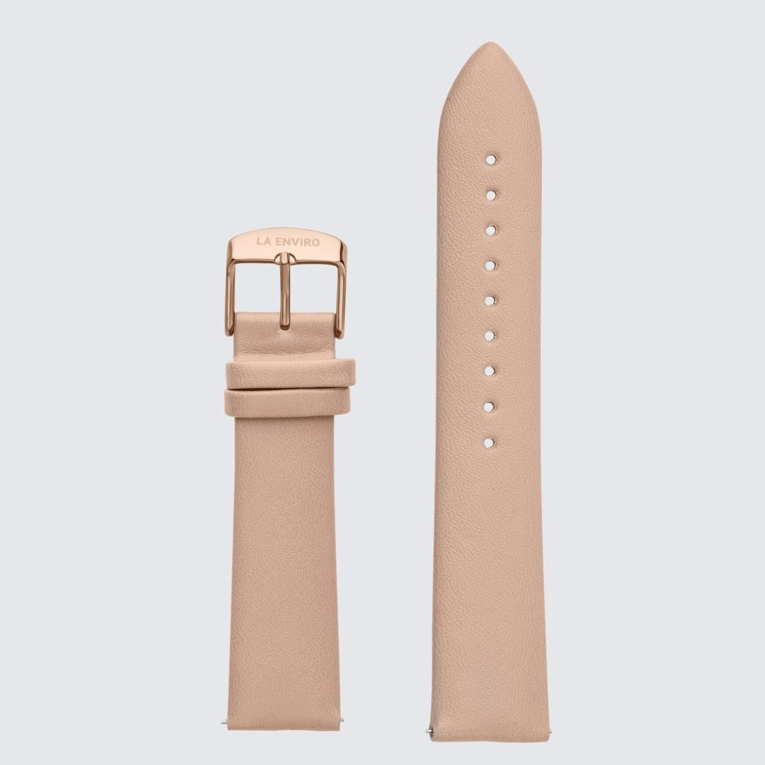 Pink Unstitched Watch Strap | 20MM
