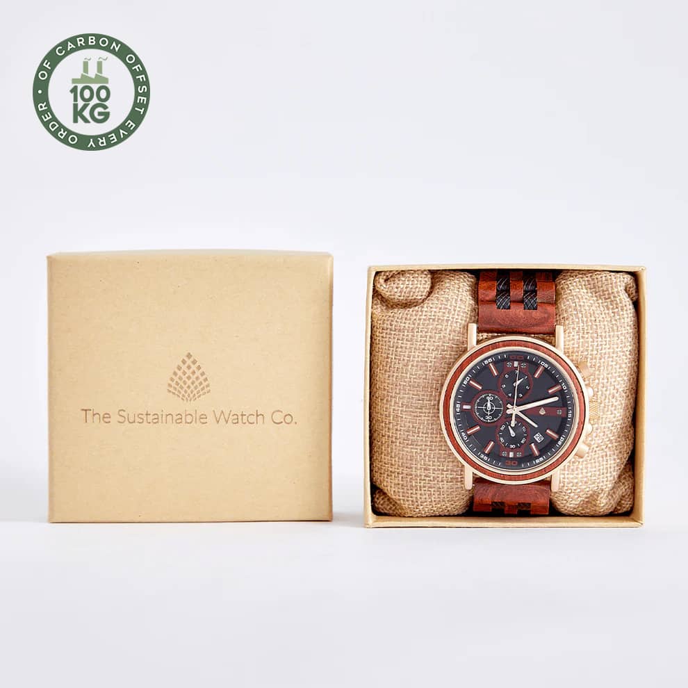 The Redwood – Wood Chronograph Watch for Men