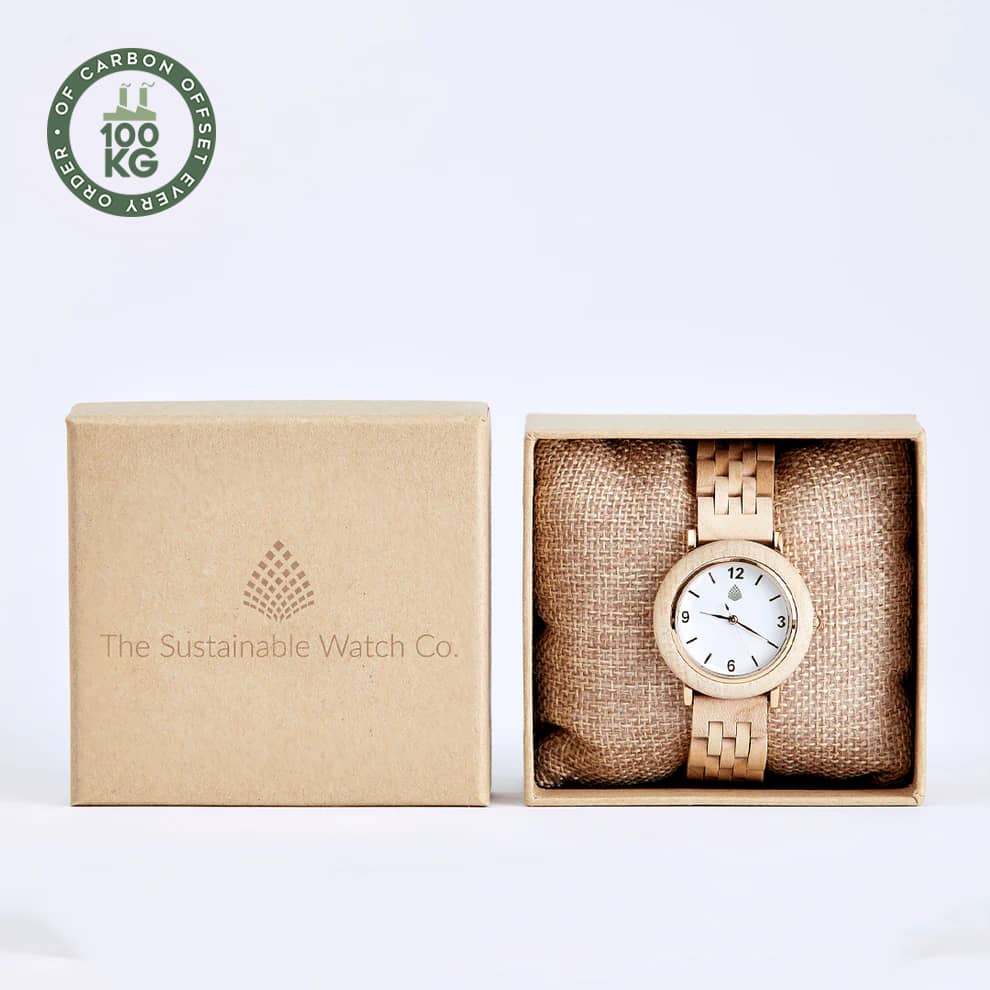 The Birch – Quartz Wood Watch for Women