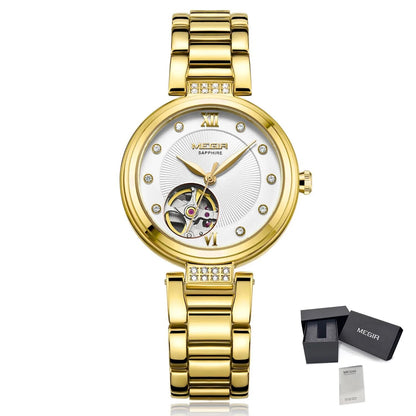 MEGIR RF-62060 Open-Heart Automatic Ladies’ Watch