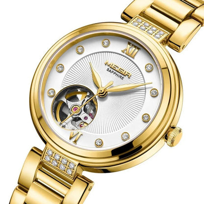 MEGIR RF-62060 Open-Heart Automatic Ladies’ Watch