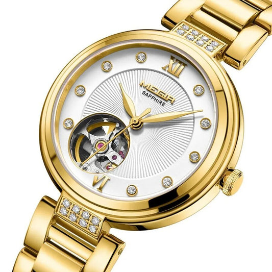 MEGIR RF-62060 Open-Heart Automatic Ladies’ Watch