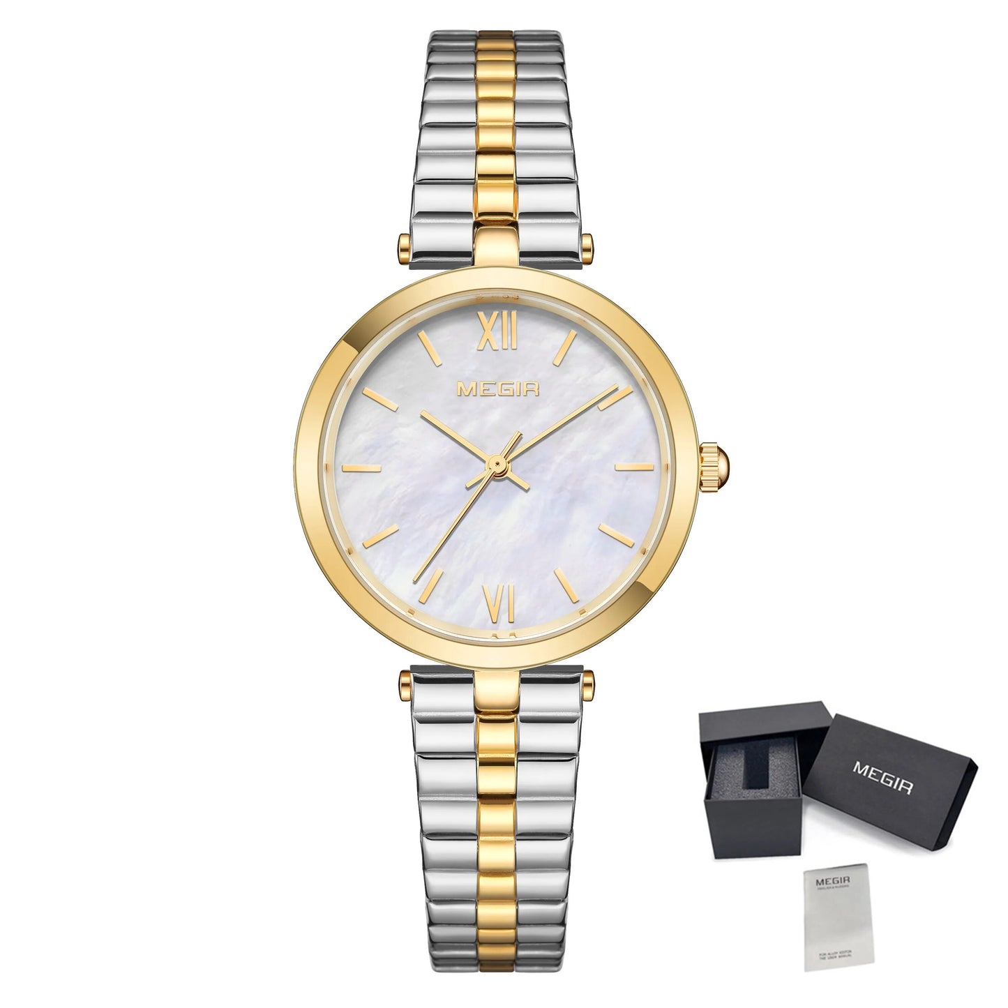 MEGIR RF-85112 Ladies Mother of Pearl Watch