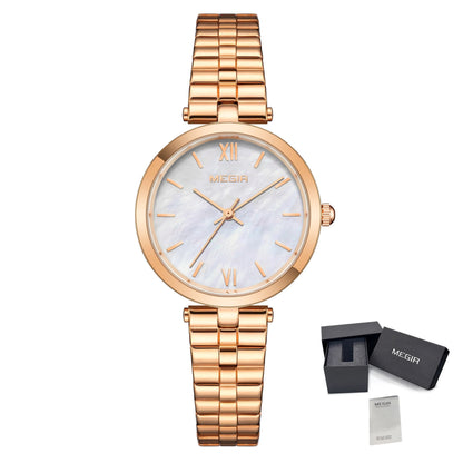 MEGIR RF-85112 Ladies Mother of Pearl Watch