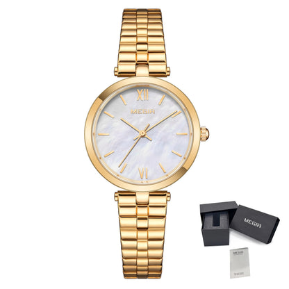 MEGIR RF-85112 Ladies Mother of Pearl Watch
