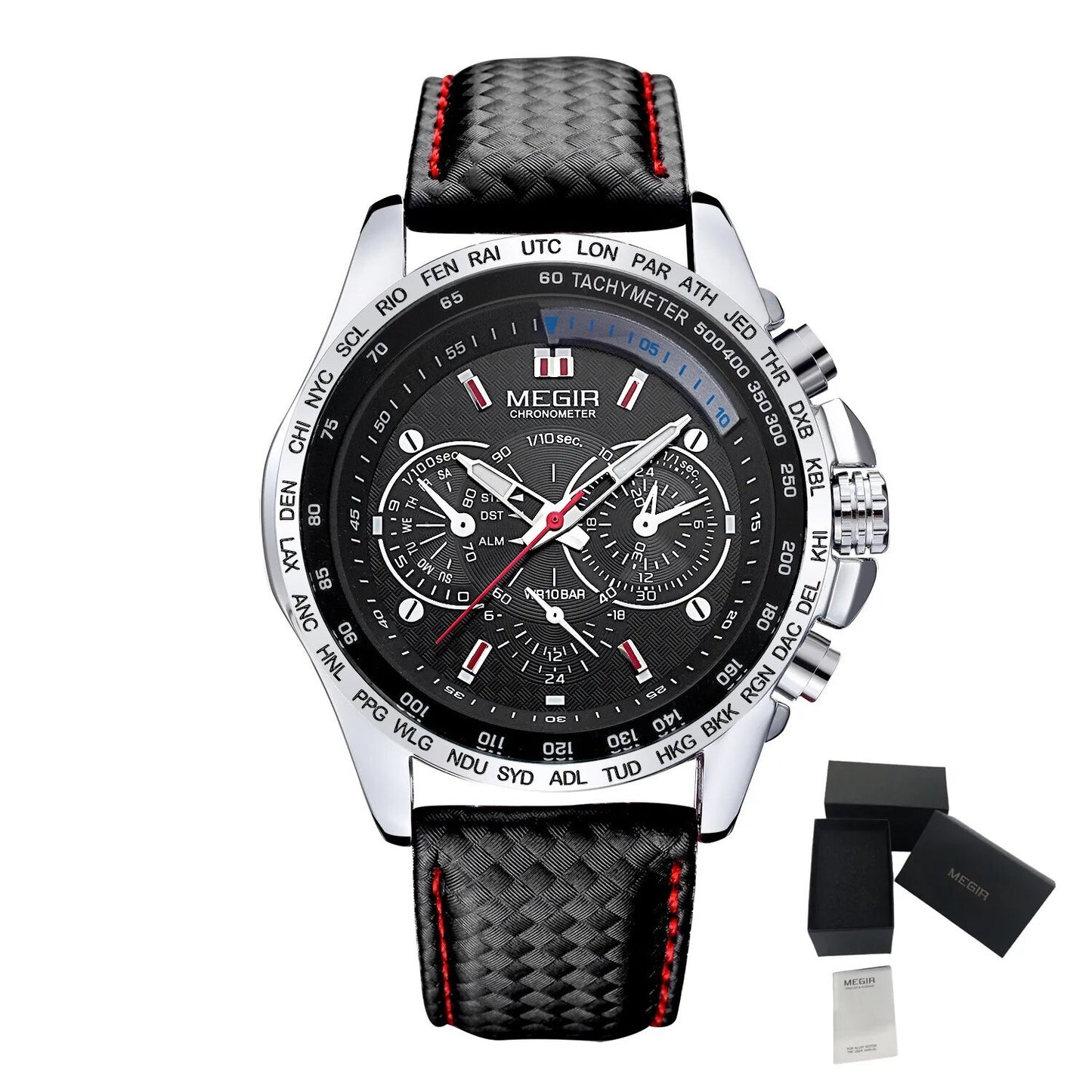 MEGIR RF-1010 Cronophaph Mens Watch