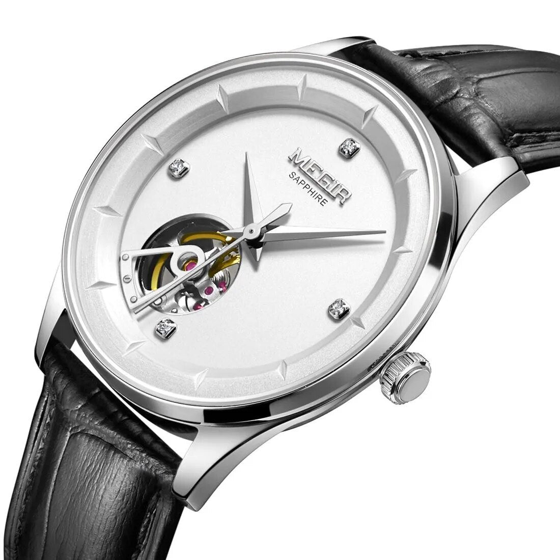 MEGIR RF-62059 Open-Heart Automatic Men’s Watch