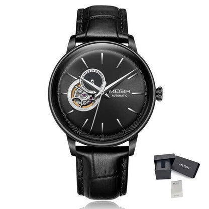 MEGIR RF-62057 Open Heart Automatic Dress Watch