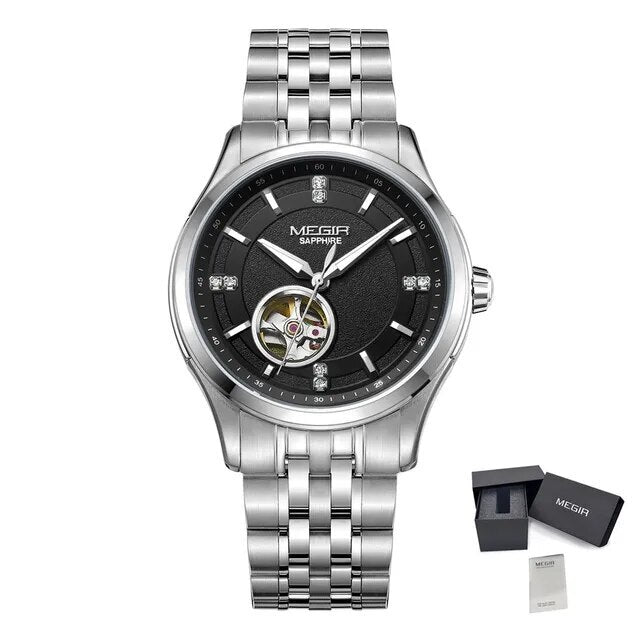 MEGIR RF-62055 Open Heart Automatic Watch