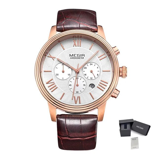 MEGIR RF-2012 Chronograph Quartz Men’s Watch