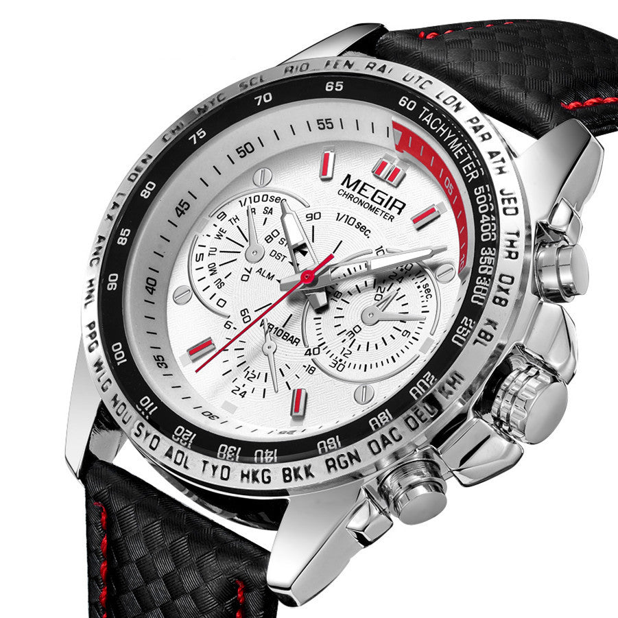 MEGIR RF-1010 Cronophaph Mens Watch