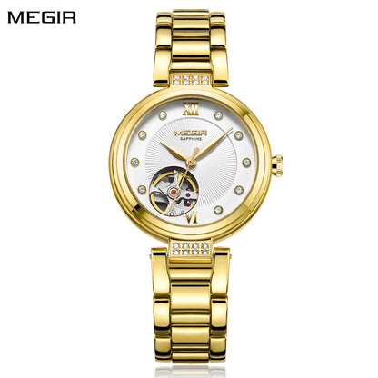 MEGIR RF-62060 Open-Heart Automatic Ladies’ Watch