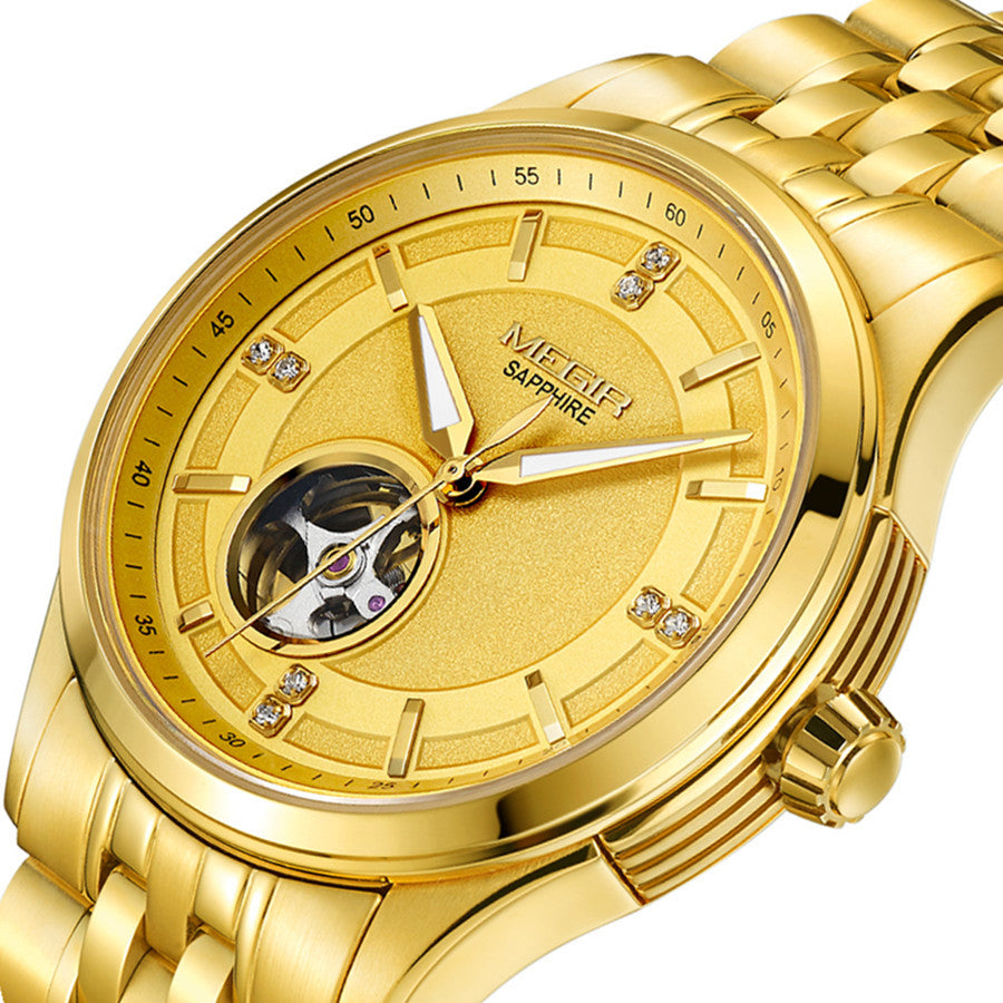 MEGIR RF-62055 Open Heart Automatic Watch