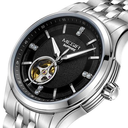 MEGIR RF-62055 Open Heart Automatic Watch