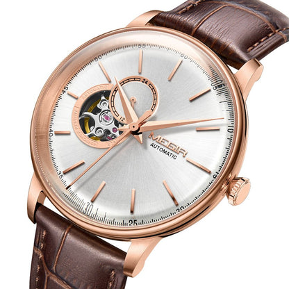 MEGIR RF-62057 Open Heart Automatic Dress Watch