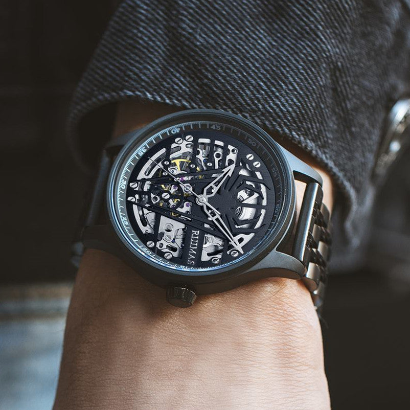 RUIMAS RF-6787 Skeleton Automatic Mechanical Men’s Watch