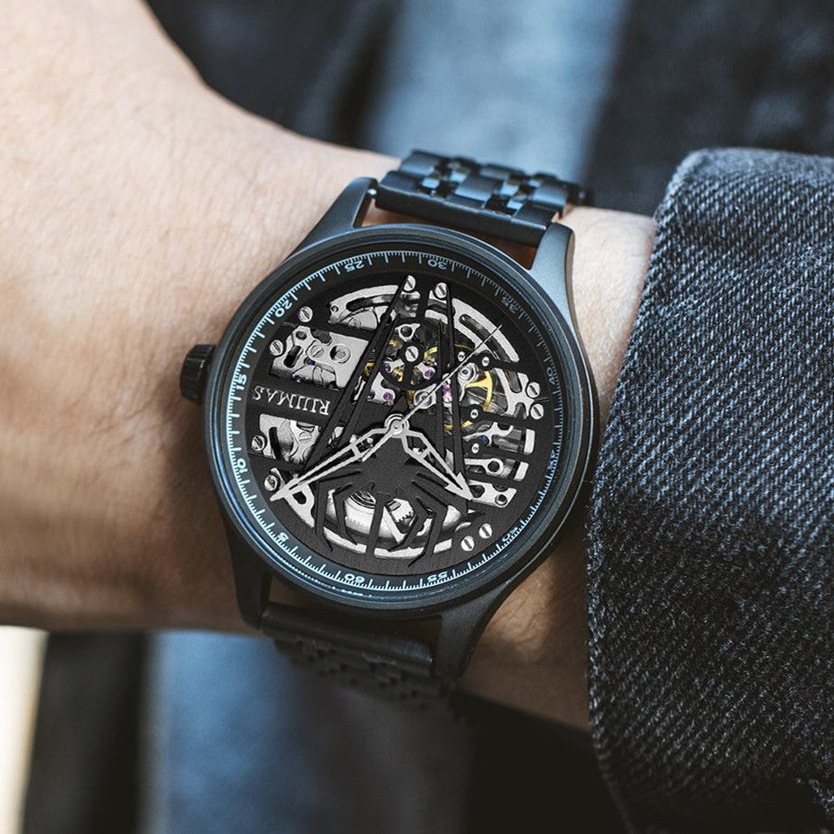 RUIMAS RF-6787 Skeleton Automatic Mechanical Men’s Watch