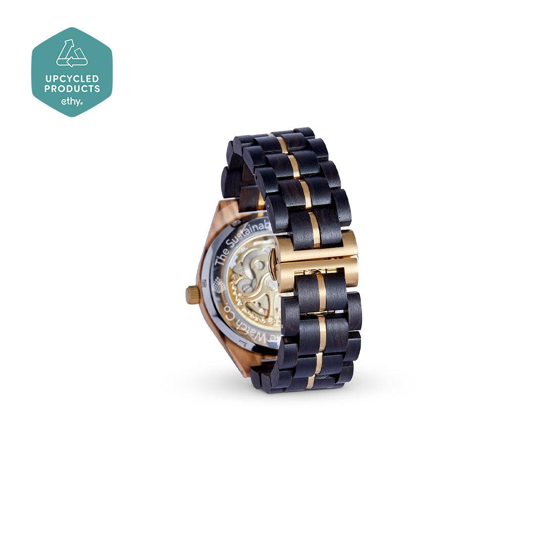 The Rosewood – Automatic Skeleton Wood Watch for Men