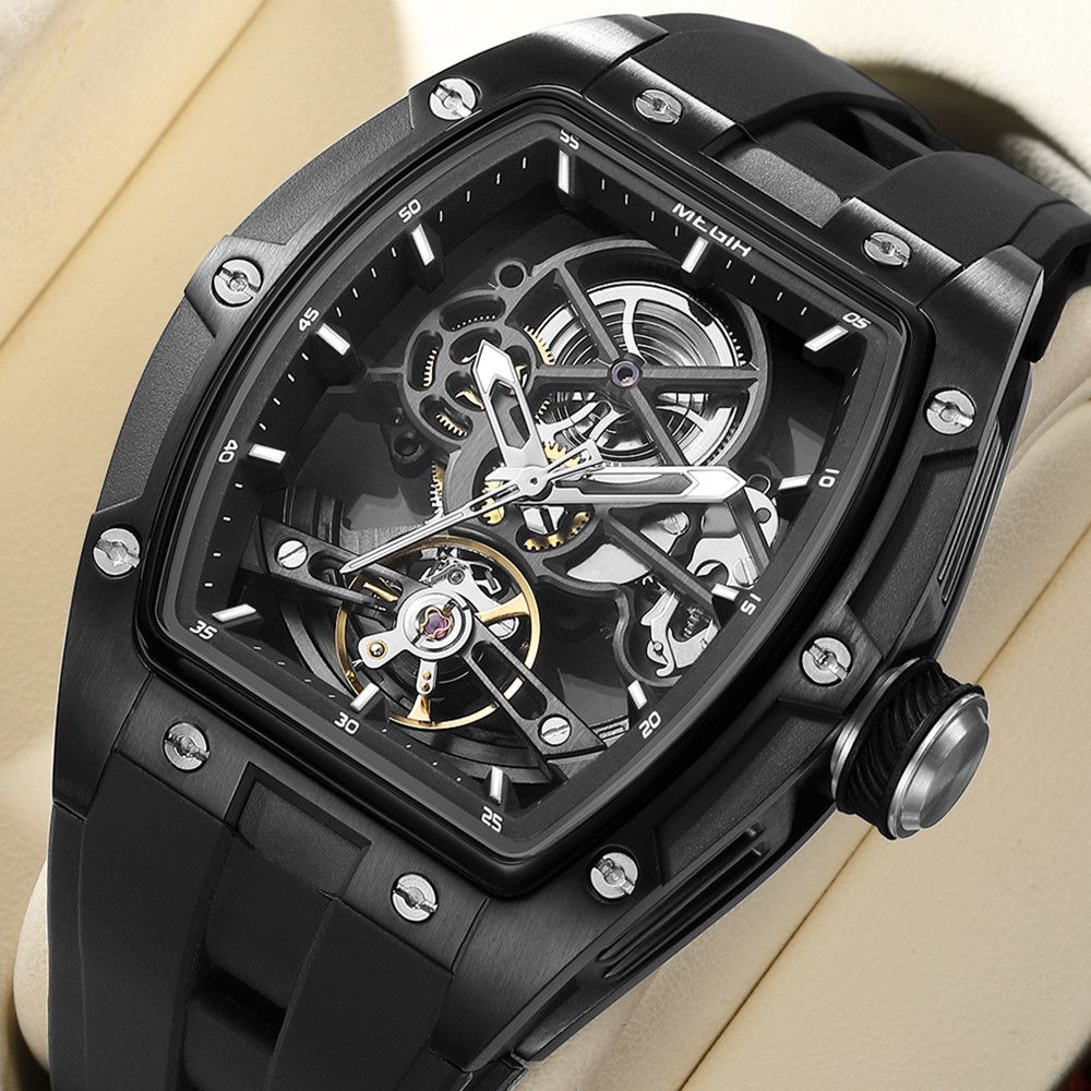 MEGIR RF-2242 Skeleton Dial Mechanical Men’s Watch