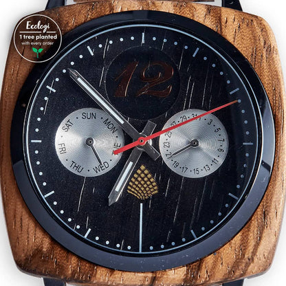 The Oak – Quartz Wood Watch for Men