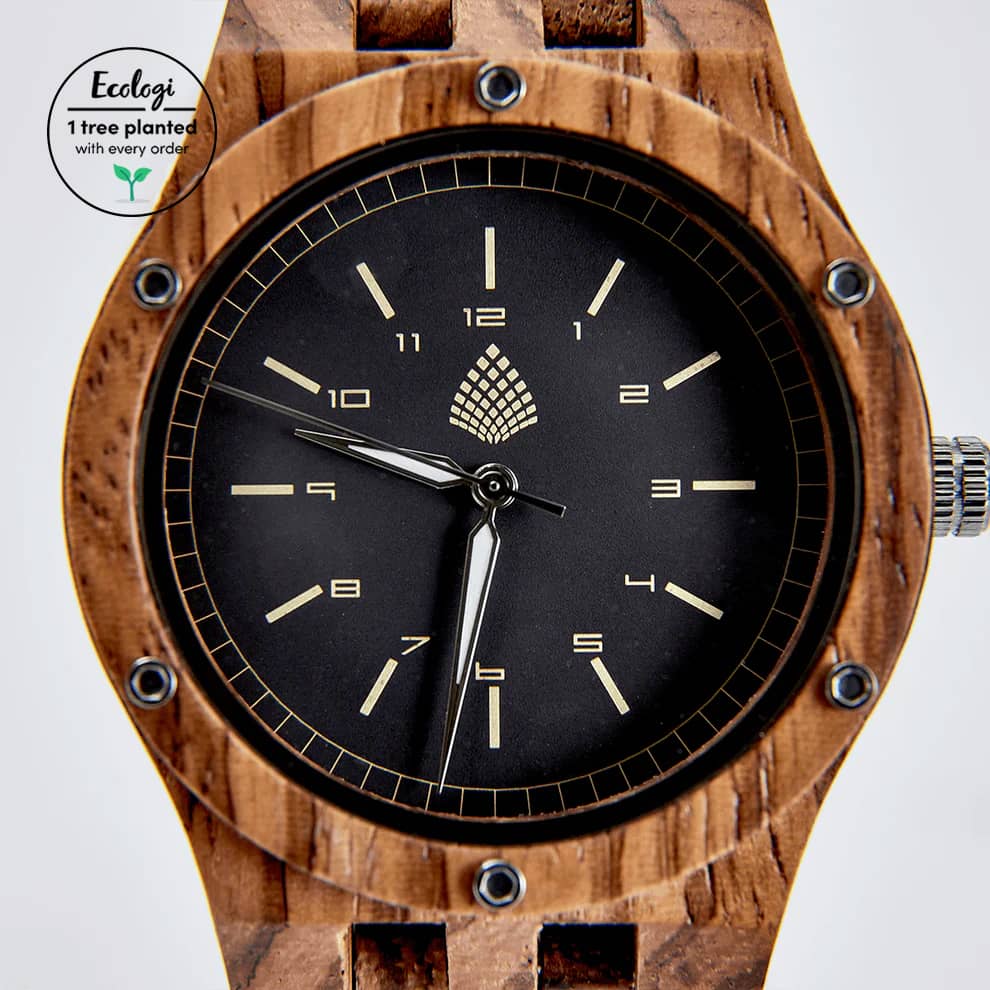The Yew – Quartz Wood Watch for Men