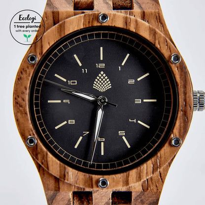 The Yew – Quartz Wood Watch for Men