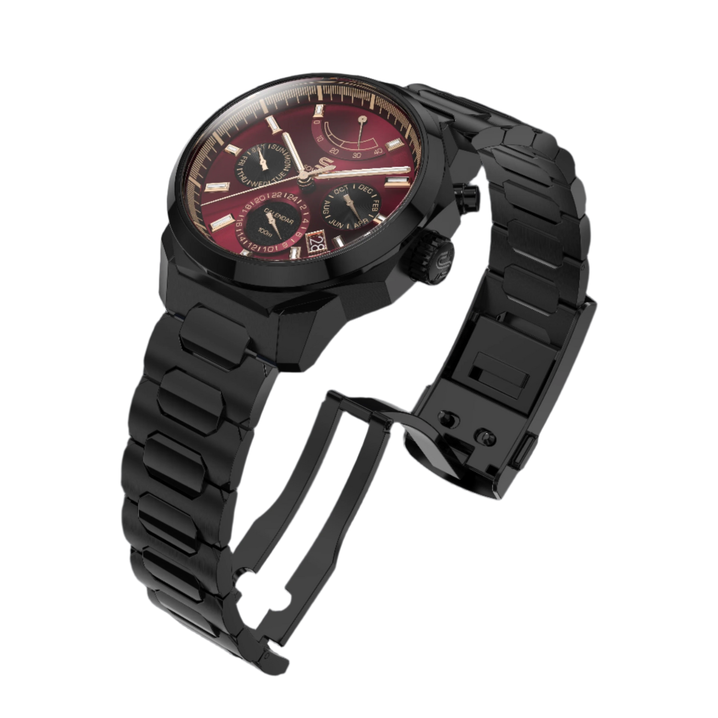 SOVRYGN Calendar Midnight Edition – Automatic Watch