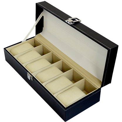 NNEDSZ 6 Slot Mens Watch Box