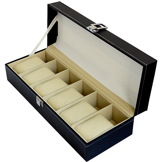 NNEDSZ 6 Slot Mens Watch Box