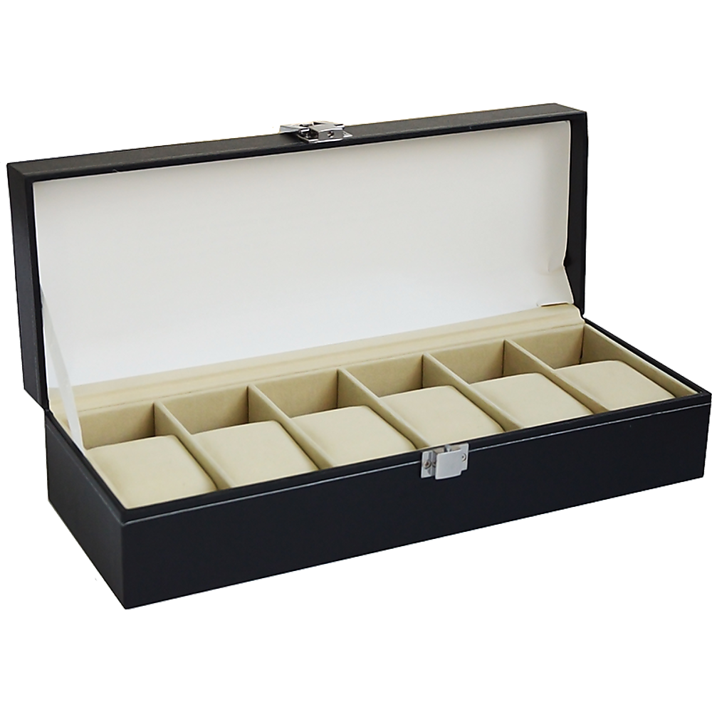 NNEDSZ 6 Slot Mens Watch Box
