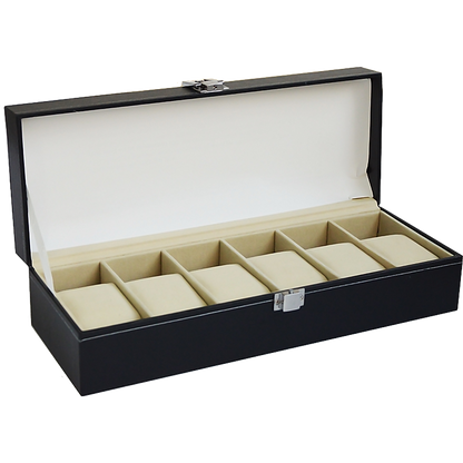 NNEDSZ 6 Slot Mens Watch Box
