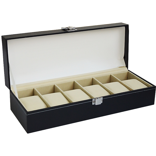 NNEDSZ 6 Slot Mens Watch Box