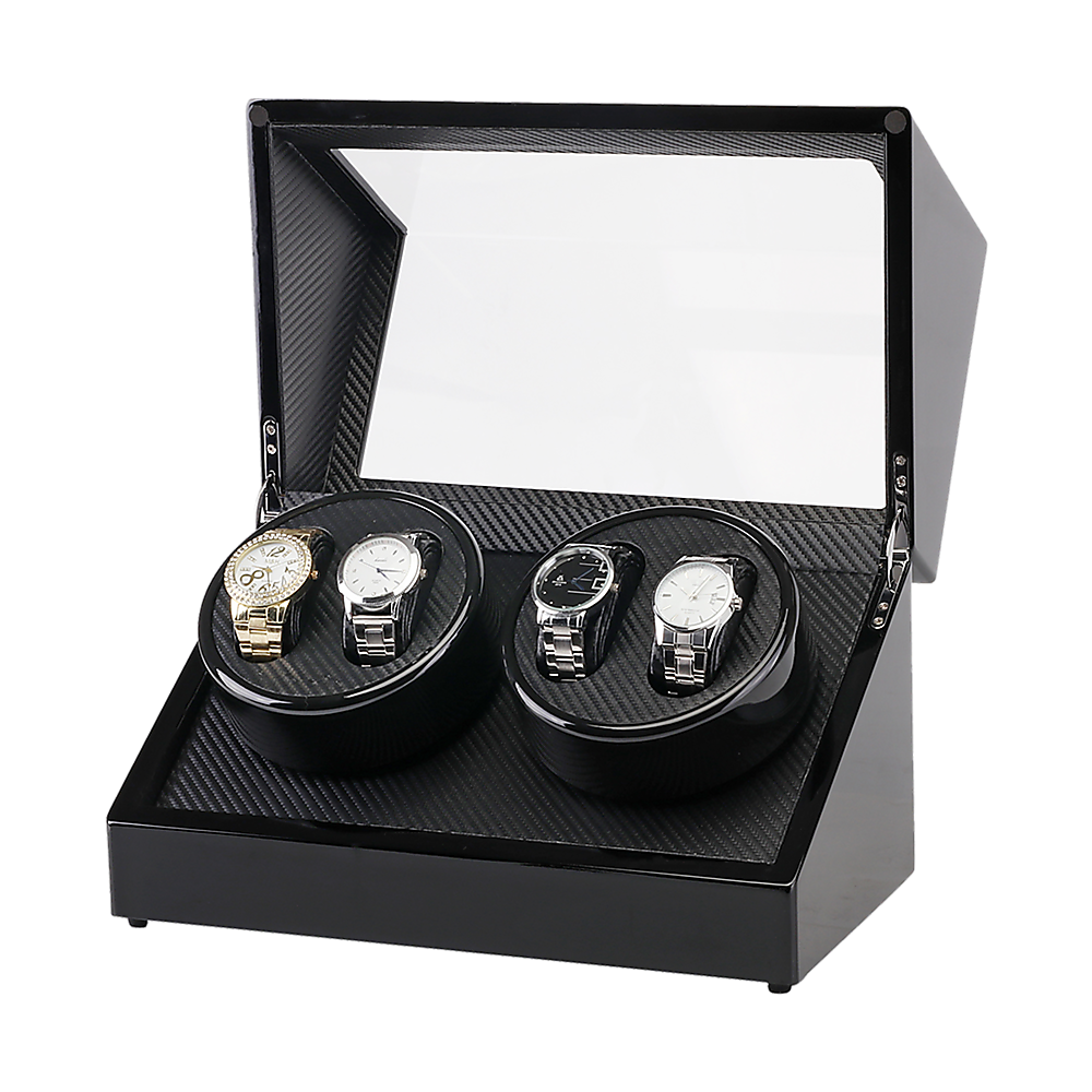 NNEDSZ Automatic Quad Wooden Watch Winder