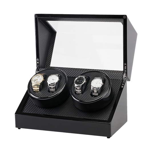 NNEDSZ Automatic Quad Wooden Watch Winder